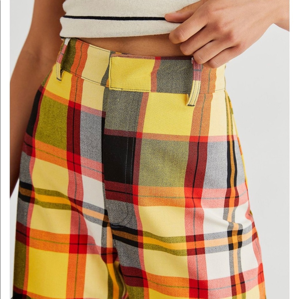 Plaid pants